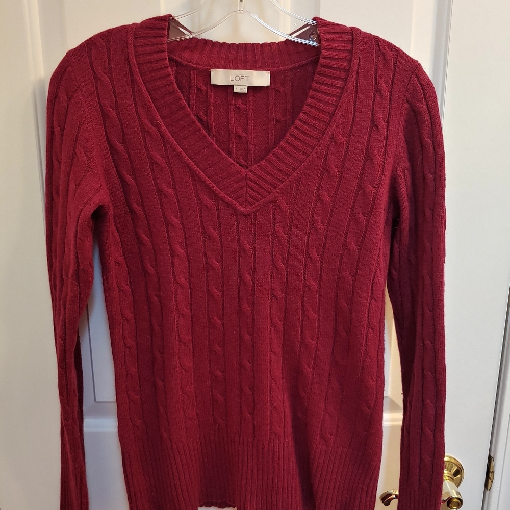 Loft XS v-neck sweater